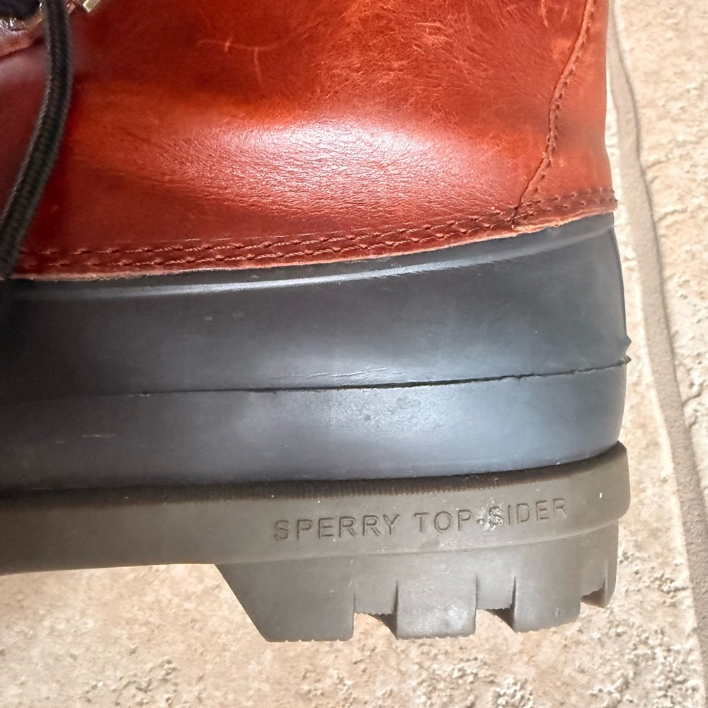 Sperry Top-Sider Men's Brown and Black Rain & Snow Boots - Picture 5 of 5